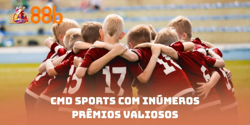 CMD Sports com inúmeros prêmios valiosos